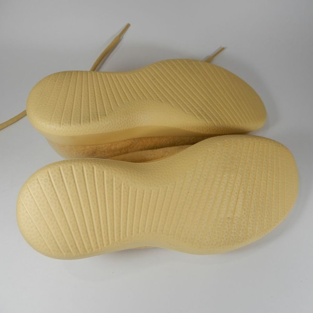 ALLBIRDS Wool Runner Sneakers Size 7 Lux Beige Yellow Merino Wool $110 - Picture 12 of 14